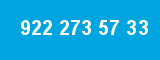 922 273 57 33 922 273 57 33
